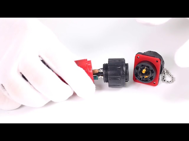 Conector eléctrico femenino del enchufe del Pin del cable plástico 9 para los sistemas 400V 5A del chorro de tinta